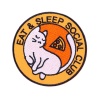 Picture of Fabric Iron On Patches Appliques (With Glue Back) Craft Yellow Cat 6.3cm x 5.2cm, 5 PCs