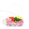 Picture of Wood Insect DIY Beads Kit Set At Random Color Butterfly Animal 23mm x 17mm, 6mm Dia., 1 Box ( 154 PCs/Box)