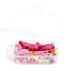 Picture of Wood Insect DIY Beads Kit Set At Random Color Butterfly Animal 24mm x 15mm, 6mm Dia., 1 Box ( 154 PCs/Box)
