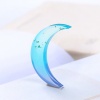 Picture of Silicone Resin Mold For Jewelry Making Moon Phases White 17.1cm x 5cm, 2 PCs