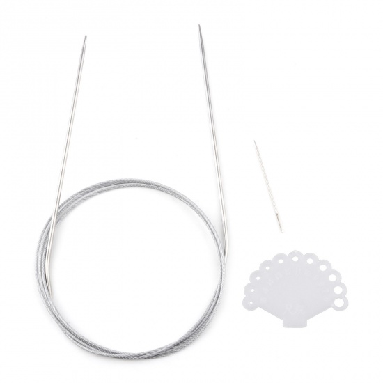 Picture of 2.3mm Stainless Steel Circular Knitting Needles 120cm(47 2/8") long, 1 Set