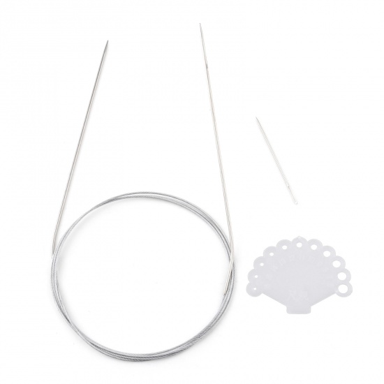 Picture of 1.6mm Stainless Steel Circular Knitting Needles 120cm(47 2/8") long, 1 Set