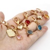 Picture of Alloy Birthstone Knitting Stitch Markers KC Gold Plated 4.1cm x 1.5cm, 1 Set ( 9 PCs/Set)