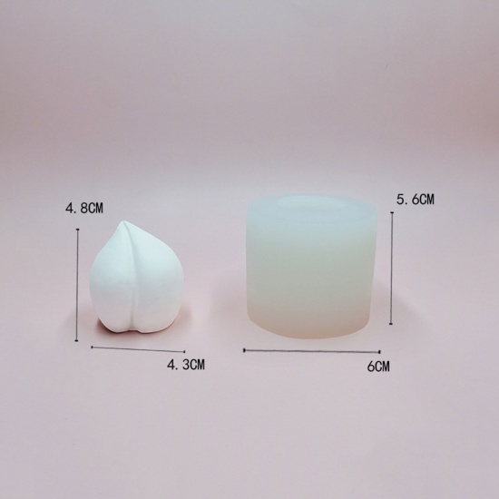 Bild von Silikonform aus Harz für die Schmuckherstellung, magisches Quadrat, Seife, Kerze, weiß, 6 cm x 5,6 cm, 1 Stück