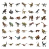 Immagine di PE Retrò Multicolore Dinosauro 6cm - 8cm, 1 Pacchetto ( 100 Pz/Pacchetto)
