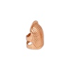 Picture of Brass Finger Thimble Protector Sewing Tools Rose Gold 2.6cm x 1.8cm, 2 PCs