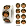 Immagine di Carta Artistica Halloween DIY Decorazione Di Scrapbook Adesivi Tondo Halloween Zucca 2.5cm Dia, 1 Rotolo ( 500 Pz/Serie)