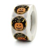 Immagine di Carta Artistica Halloween DIY Decorazione Di Scrapbook Adesivi Tondo Halloween Zucca 2.5cm Dia, 1 Rotolo ( 500 Pz/Serie)