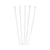 Picture of Alloy Head Pins Silver Plated 5cm(2") long, 0.7mm (21 gauge), 250 PCs