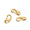 Picture of Zinc Based Alloy Lobster Clasp Findings Gold Plated 16mm x 8mm, 10 PCs