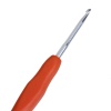 Imagen de 3mm TPR Ganchillo Aluminio Naranja-rojo 13.7cm, 2 Unidades