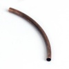 Picture of Copper Spacer Beads Curved Tube Antique Copper 50mm(2") x 3mm( 1/8"), Hole: Approx 2.5mm, 20 PCs