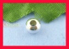 Picture of Alloy Spacer Beads Round Silver Plated About 5mm Dia, Hole:Approx 2mm, 300 PCs