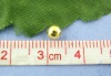 Picture of Iron Based Alloy Spacer Beads Round Gold Plated About 4mm Dia, Hole:Approx 1.7mm, 500 PCs