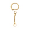 Picture of Iron Based Alloy European Style Keychain & Keyring Gold Plated 6cm long, 10 PCs