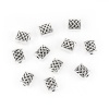 Picture of Zinc Based Alloy Spacer Beads Rectangle Antique Silver Celtic Knot 7mm x 6mm, Hole: Approx 1.3mm, 200 PCs