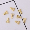 Picture of Zinc Based Alloy Resin Jewelry Tools Rocket Gold Plated 10mm( 3/8") x 6mm( 2/8"), 20 PCs