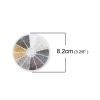 Bild von Eisenlegierung Ösenschrauben Holzgewinde Mix 8mm x 4mm, 1 Box（ca. 600 Stück)