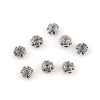 Picture of Zinc Based Alloy Spacer Beads Cross Antique Silver 8mm x 7mm, Hole: Approx 2.3mm, 50 PCs