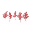 Picture of Natural Leaf Resin Jewelry Craft Filling Material Red Leaf At Random 7.8cm x 5.2cm - 4.5cm x 2.8cm, 1 Packet ( 10 PCs/Packet)