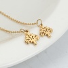 Immagine di 304 Acciaio Inossidabile Catenella a orecchino Oro Placcato Albero 12.5cm, Posta / Filo Dimensione: (21 misura), 2 Pz