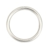 Picture of 1.5mm 304 Stainless Steel Opened Jump Rings Findings Silver Tone 16mm( 5/8") Dia., 100 PCs