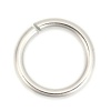 Picture of 2mm 304 Stainless Steel Opened Jump Rings Findings Silver Tone 16mm( 5/8") Dia., 50 PCs