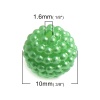 Picture of Acrylic Beads Round At Random About 10mm Dia., Hole: Approx 1.6mm, 200 PCs