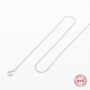 Picture of Sterling Silver Rolo Chain Necklace Silver 45.7cm(18") long, Chain Size: 1.5mm, 1 Piece