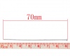 Picture of Alloy Head Pins Silver Tone 7cm(2 6/8") long, 0.7mm (21 gauge), 30 PCs
