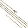 Bild von Eisenlegierung Gliederkette Kette Halskette Bronzefarbe 66cm lang, Kettegröße: 3x2.3mm, 1 Set ( 12 Stück/Set)