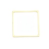 Picture of 304 Stainless Steel Frame Connectors Square Gold Plated Hollow 20mm x 20mm, 10 PCs
