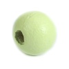 ウッド ビーズ 円形 緑 約 10mm直径、 穴：約 2.5mm、 500 個 の画像