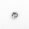 Bild von 304 Edelstahl Perlen Rund Silberfarbe ca. 8mm D., Loch: ca. 4.3mm, 10 Stück