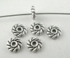 Picture of Zinc Based Alloy Spacer Beads Wheel Antique Silver About 6mm Dia, Hole:Approx 1.6mm, 200 PCs