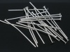 Picture of 900 PCs Mixed Silver Tone Head Pins Findings 0.7mm(21 gauge)