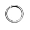 Picture of 304 Stainless Steel Opened Jump Rings Findings Round Silver Tone 7mm( 2/8") Dia, 500 PCs