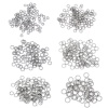 Picture of 304 Stainless Steel Opened Jump Rings Findings Round Silver Tone 10mm( 3/8") Dia, 200 PCs