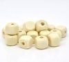 Picture of Nature Color Cube Wood Spacer Beads 10x10mm, sold per packet of 200