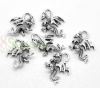 Picture of Zinc Based Alloy Charms Winged Dragon Animal Antique Silver 21mm( 7/8") x 14mm( 4/8"), 50 PCs