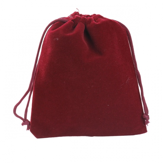 velvet bolsas with drawstring