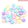 Picture of Pastel Acrylic Bubblegum Beads Underwater World At Random About 17mm x 7mm-12mm x 11mm, Hole: Approx 1.5mm, 300 PCs