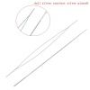 Picture of Beading Needles Threading String/Cord Jewelry Tool Silver Tone 5.7cm,5PCs
