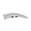 Bild von Zinklegierung Knöpfe Horn Antik Silber 2 Löcher 3cm x 8mm 20 Stück