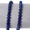 Picture of December Birthstone - (Grade B) Lapis Lazuli (Natural) Loose Beads Round Deep Blue About 6.0mm( 2/8") Dia, Hole: Approx 0.5mm, 40.0cm(15 6/8") long, 1 Strand (Approx 68 PCs/Strand)
