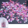 Picture of Resin Resin Jewelry Craft Filling Material Purple Maple Leaf Sequins 1 Piece