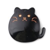 Picture of Resin Pendants Cat Animal Black 3.7cm x 3.5cm, 5 PCs