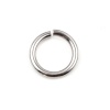 Picture of 2.5mm Stainless Steel Open Jump Rings Findings Round Silver Tone 18mm Dia., 100 PCs