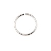 Picture of 2mm Stainless Steel Open Jump Rings Findings Round Silver Tone 30mm Dia., 100 PCs