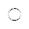 Picture of 2mm Stainless Steel Open Jump Rings Findings Round Silver Tone 20mm Dia., 100 PCs